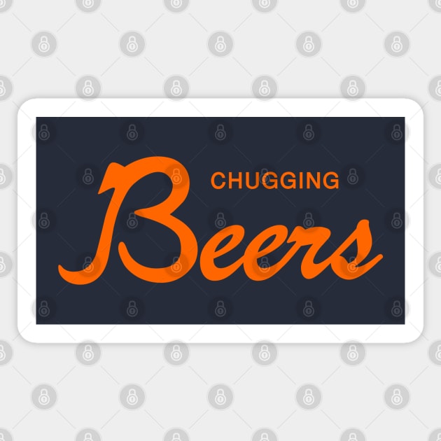 Chugging Beers Script Sticker by miniBOB
